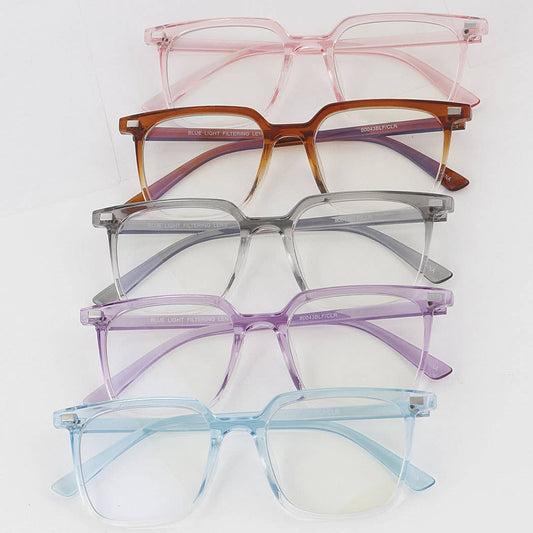 Translucent Blue Light Blocker Glasses